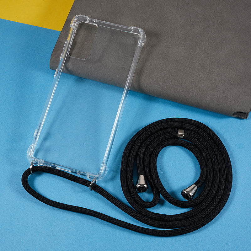 TPU Case for Samsung Galaxy S20 FE / S20 FE 5G / S20 FE 2022 / S20 Lite , Anti-drop Clear Phone Cover with Lanyard TPU Case for Samsung Galaxy S20 FE / S20 FE 5G / S20 FE 2022 / S20 Lite , Anti-drop Clear Phone Cover with Lanyard